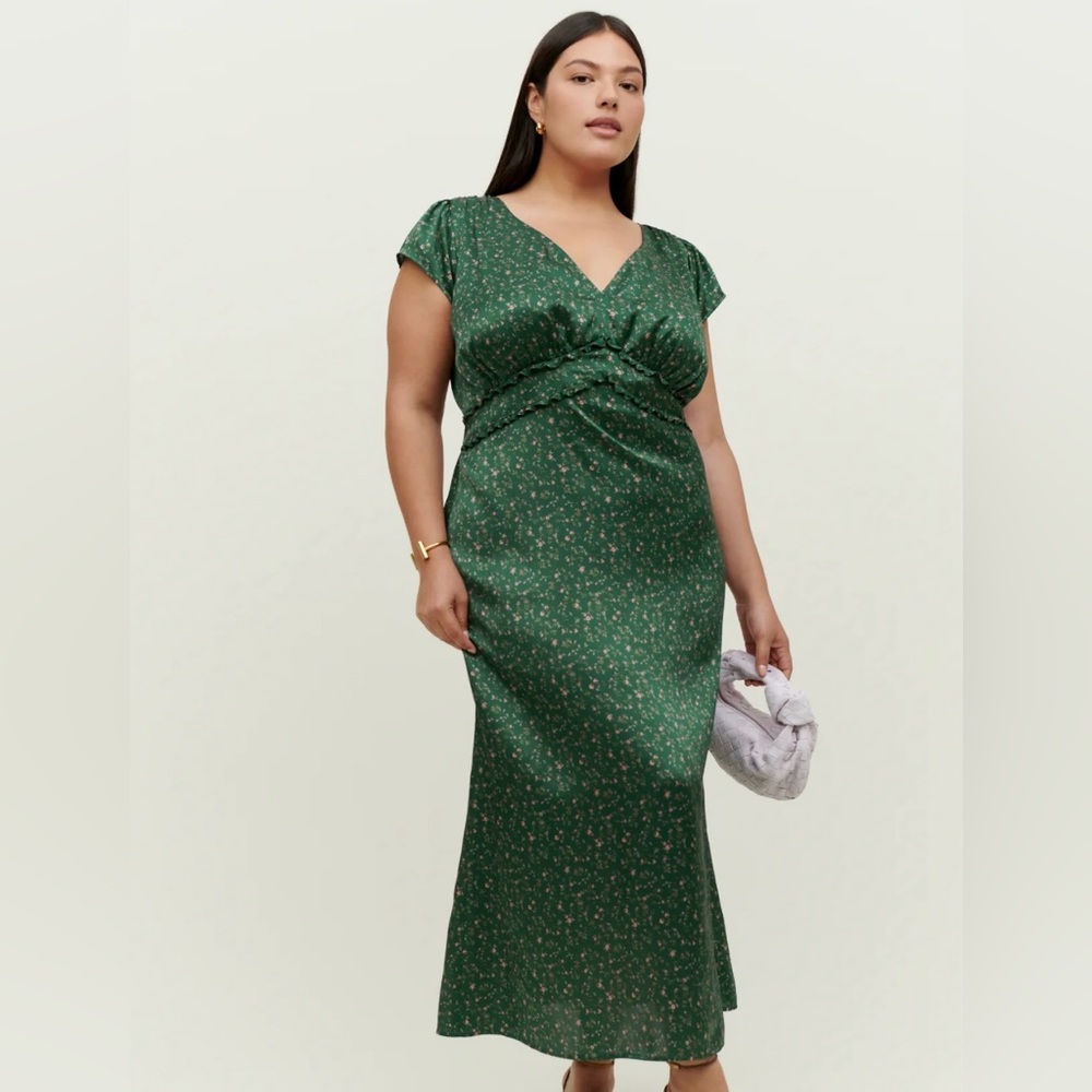 Reformation Kaye Silk Dress NWOT